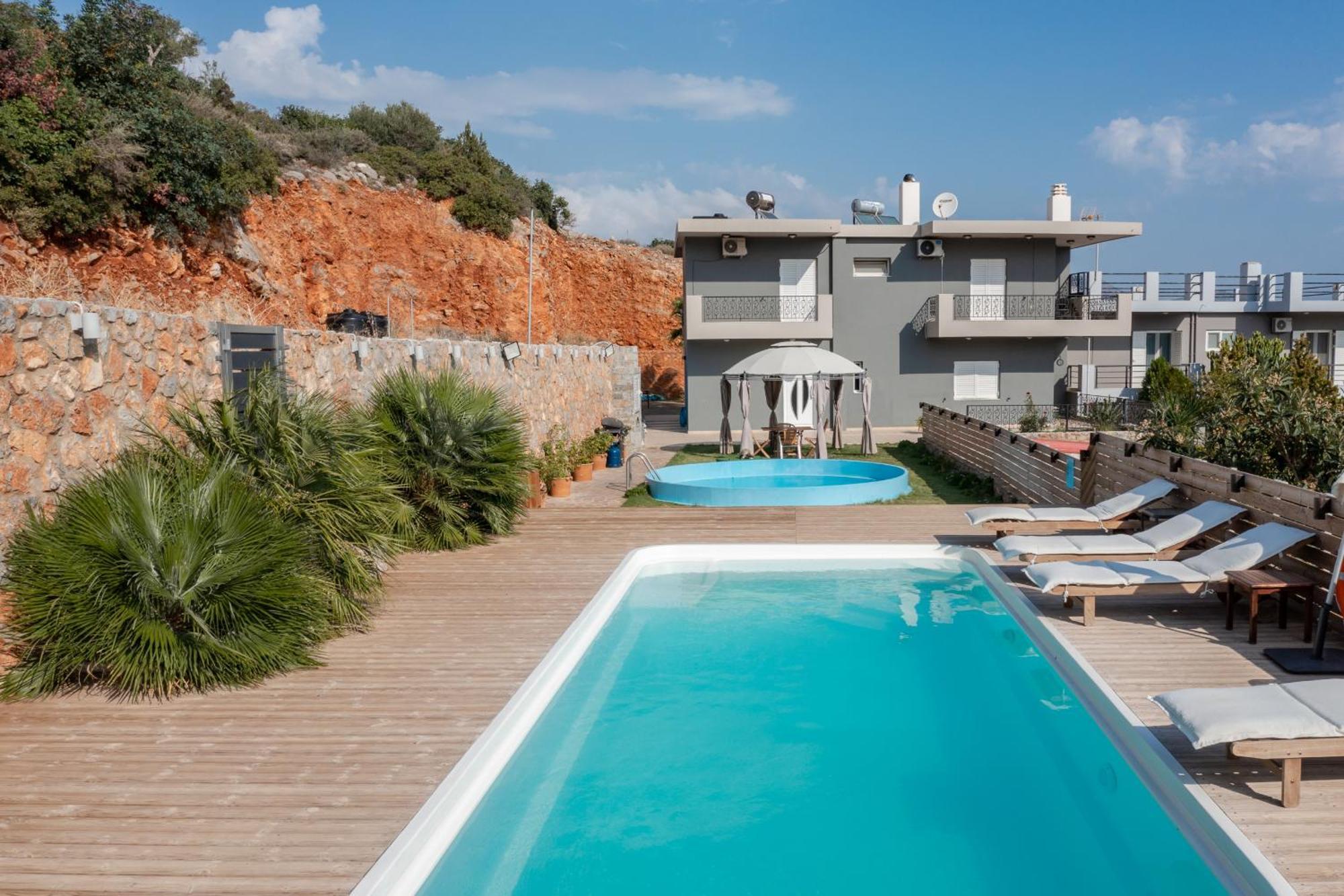 Amina Villa Agios Nikolaos Buitenkant foto